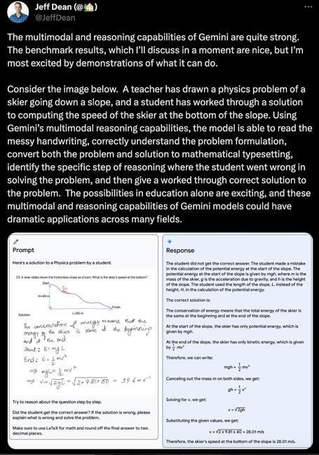 赶超GPT-4！谷歌发布最新大模型Gemini，主打三大“杀手锏”