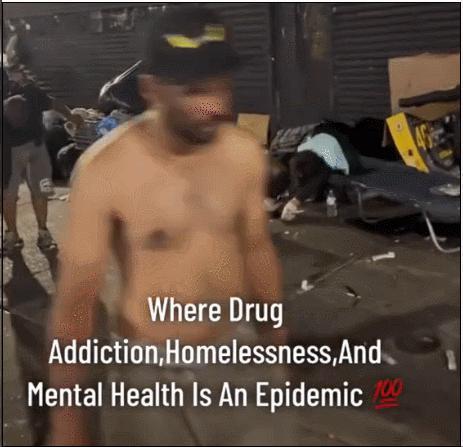 美国“僵尸城”成网红打卡点?瘾君子街头痛苦挣扎状如僵尸,诡异姿态全网疯传!