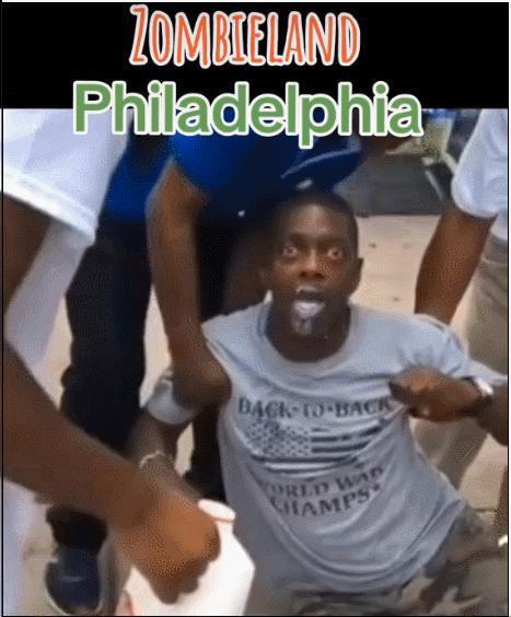 美国“僵尸城”成网红打卡点?瘾君子街头痛苦挣扎状如僵尸,诡异姿态全网疯传!