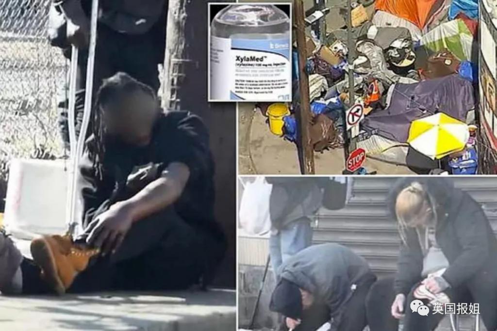 美国“僵尸城”成网红打卡点?瘾君子街头痛苦挣扎状如僵尸,诡异姿态全网疯传!