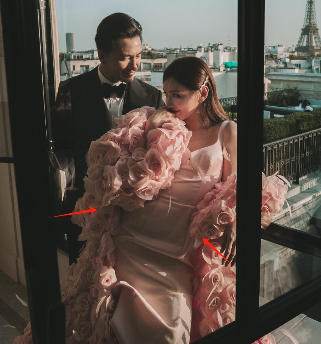 马国明妻子汤洛雯腰线显粗疑怀孕，婚礼排场完胜前任