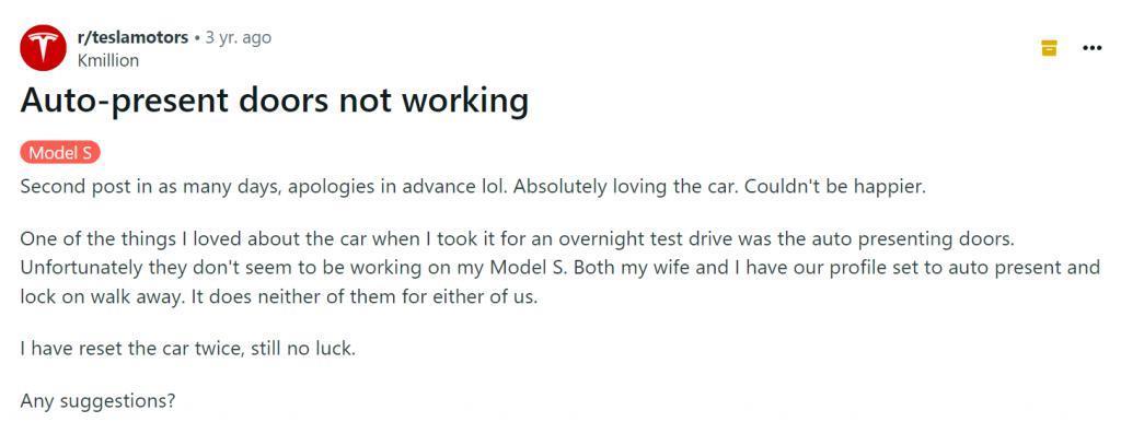 求求车企们了，把隐藏式门把手做成选配吧。。。