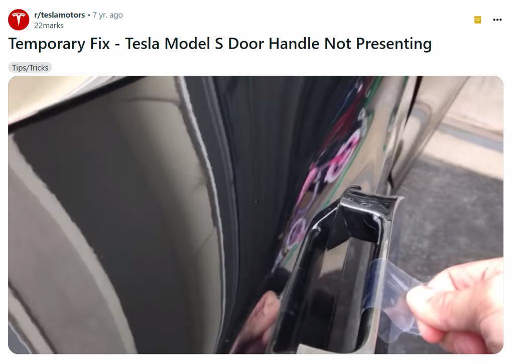 求求车企们了，把隐藏式门把手做成选配吧。。。