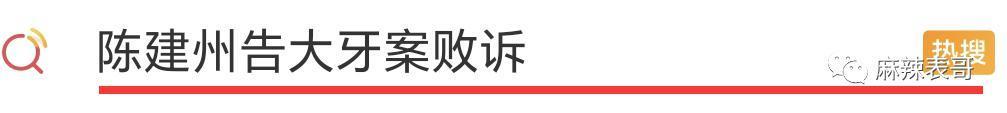 败诉了，啪啪打脸啊…