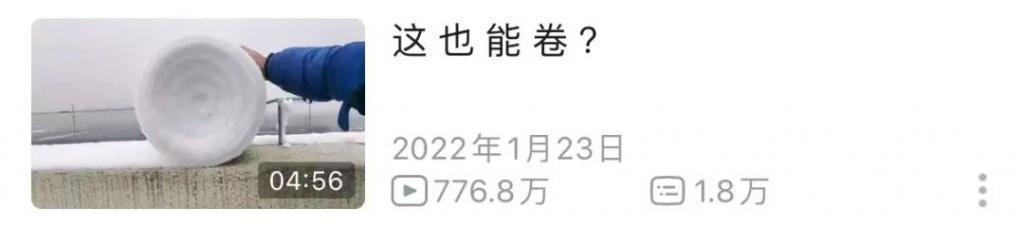 北方人的玩雪大赛，看呆了多少南方麻瓜