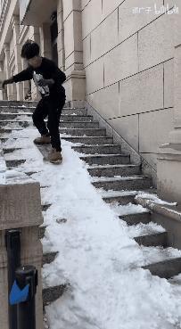 北方人的玩雪大赛，看呆了多少南方麻瓜