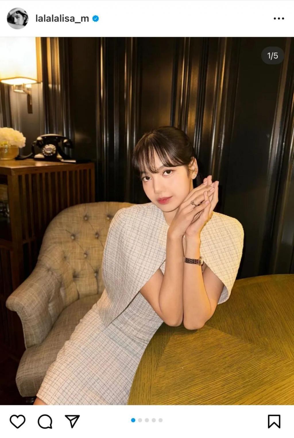 好久不见Lisa，疯马秀后状态好差，最近美回来啦？