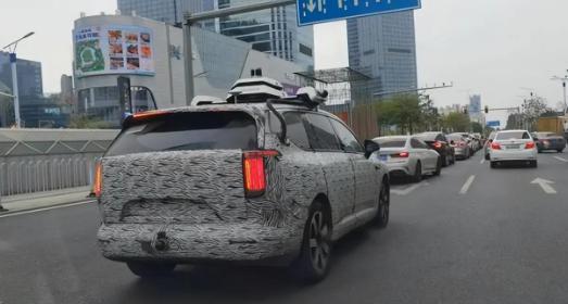 3排6座 高阶辅助驾驶：昊铂全新纯电大型SUV谍照曝光