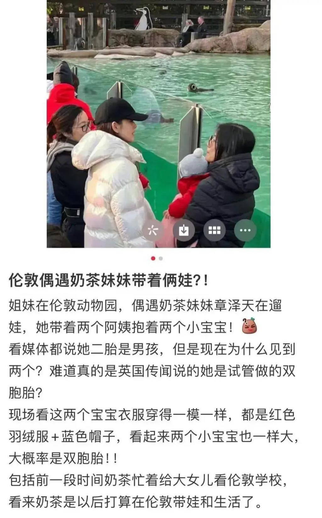 章泽天二胎首曝光，儿女双全移居伦敦，刘强东一人留国内打拼