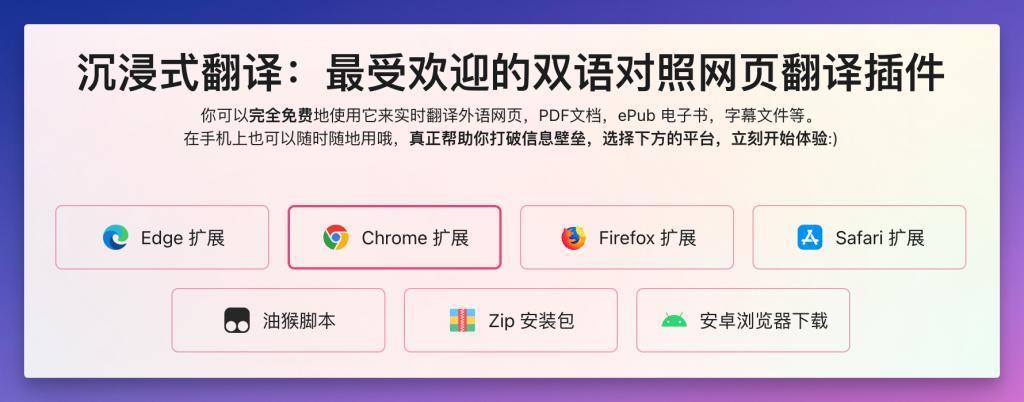 别再找了，这就是最强的翻译插件。