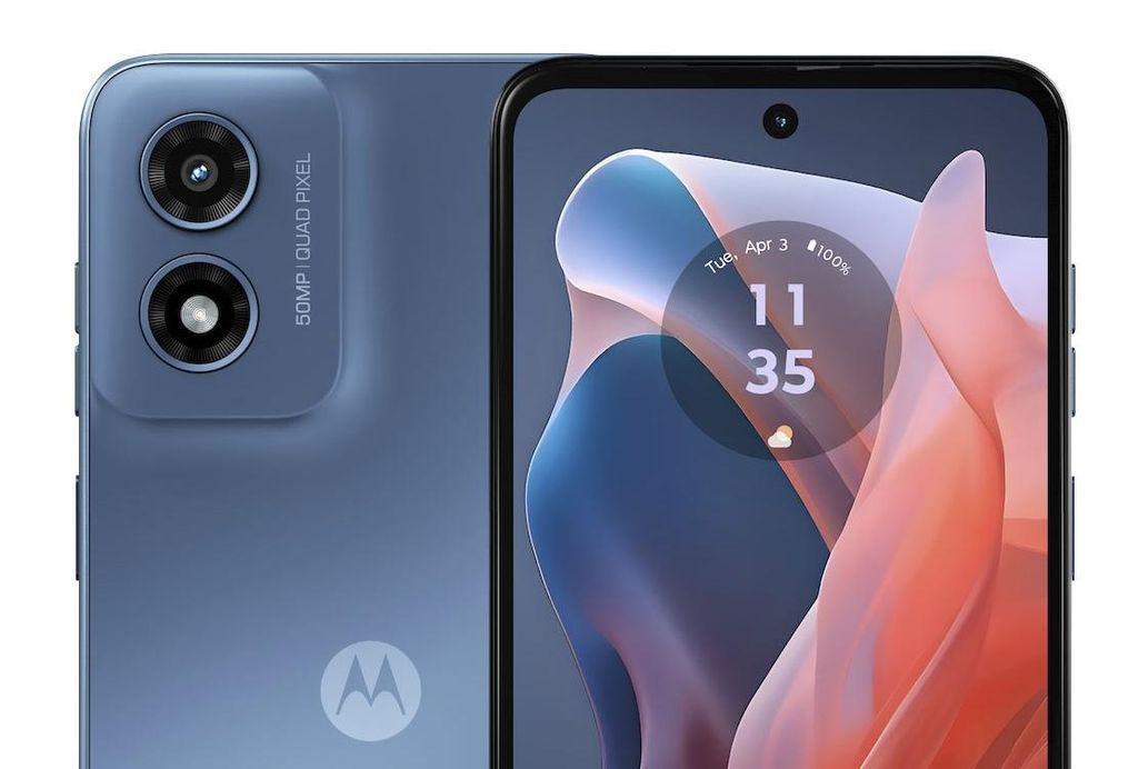 2024 款摩托罗拉 Moto G Play 手机渲染图曝光：5000 万单摄