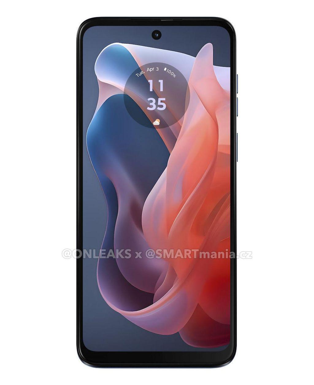 2024 款摩托罗拉 Moto G Play 手机渲染图曝光：5000 万单摄