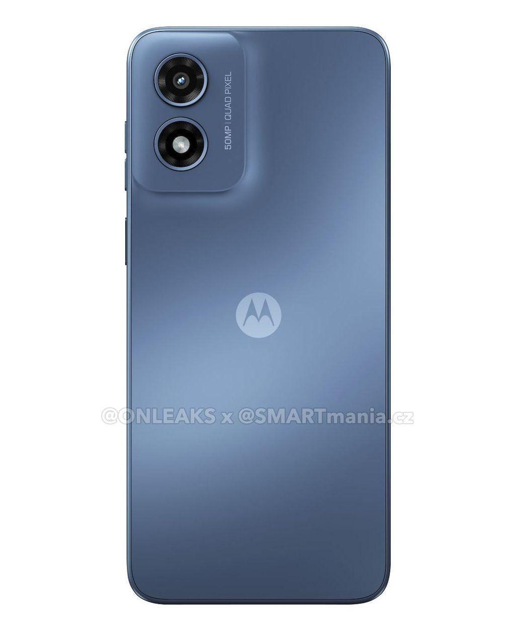 2024 款摩托罗拉 Moto G Play 手机渲染图曝光：5000 万单摄