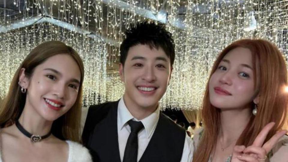 潘玮柏婚礼现场，杨丞琳等众多圈内好友到场祝福