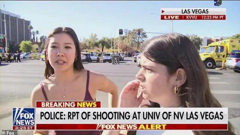 突发！拉斯维加斯大学校园发生枪击案，已有多人受伤