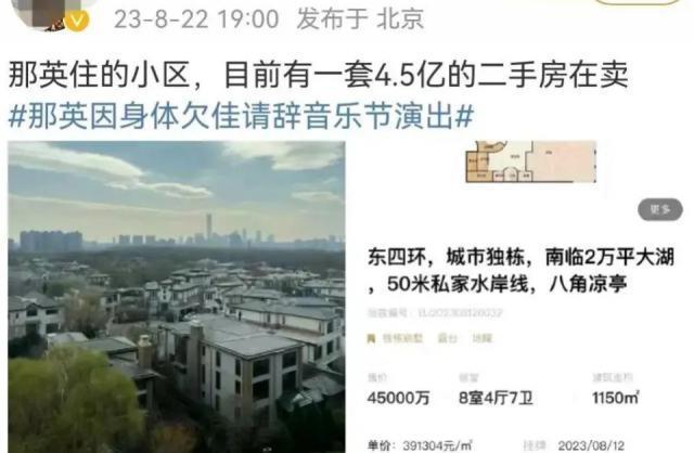 那英被曝“跑路”了？细看她的资产才知道她的底气有多足