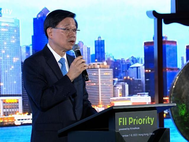 港政务司长陈国基：区议会选举不能选非爱国者