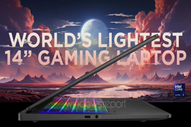 惠普 Omen Transcend 14 曝光，号称“全球最轻 14 英寸游戏本”