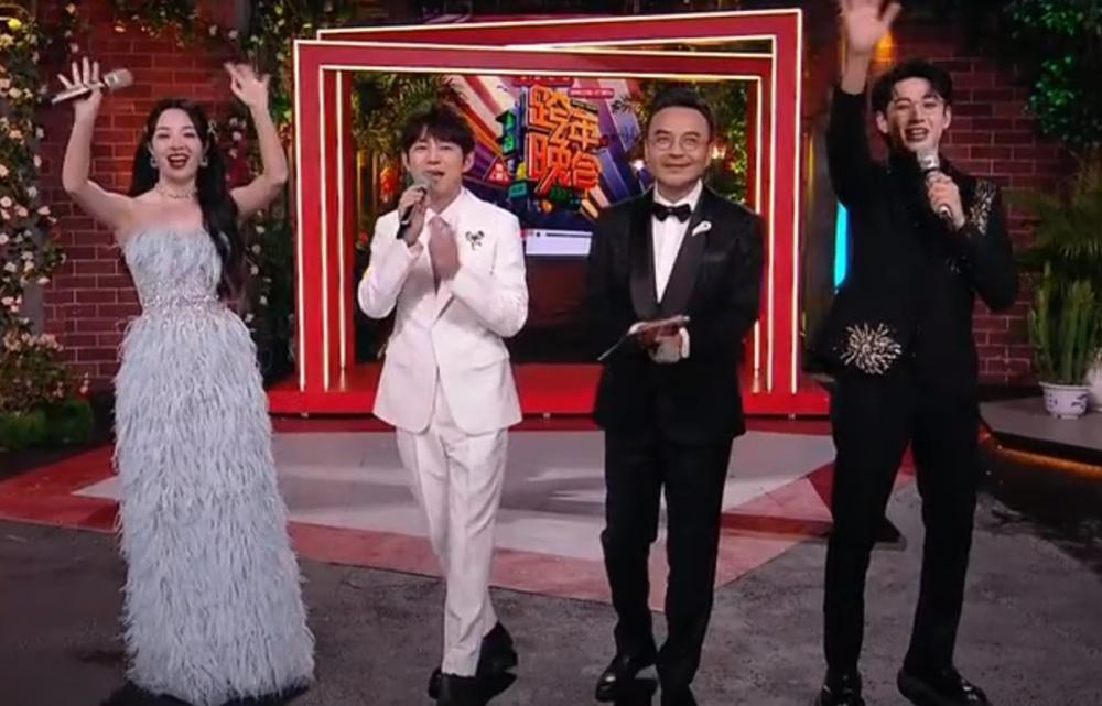 湖南台跨年晚会收视夺冠，汪涵和谢娜哭了，杨紫美出圈，蔡依林实力撑门面