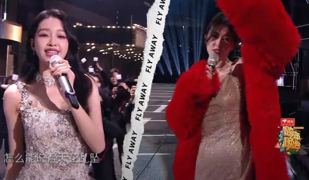 湖南台跨年晚会收视夺冠，汪涵和谢娜哭了，杨紫美出圈，蔡依林实力撑门面