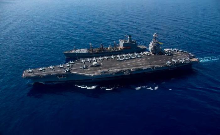 美国海军确认：全球最大核动力航母“福特”号将撤离中东！