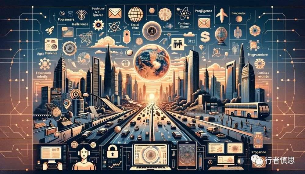一个朋友圈思想家与AI的 2023