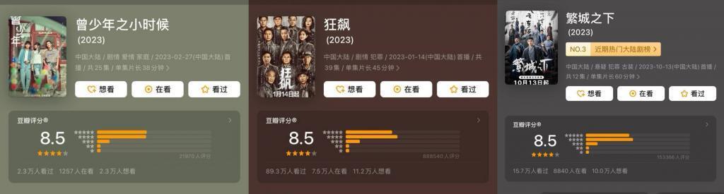 2023年，我试毒了157部国产剧……