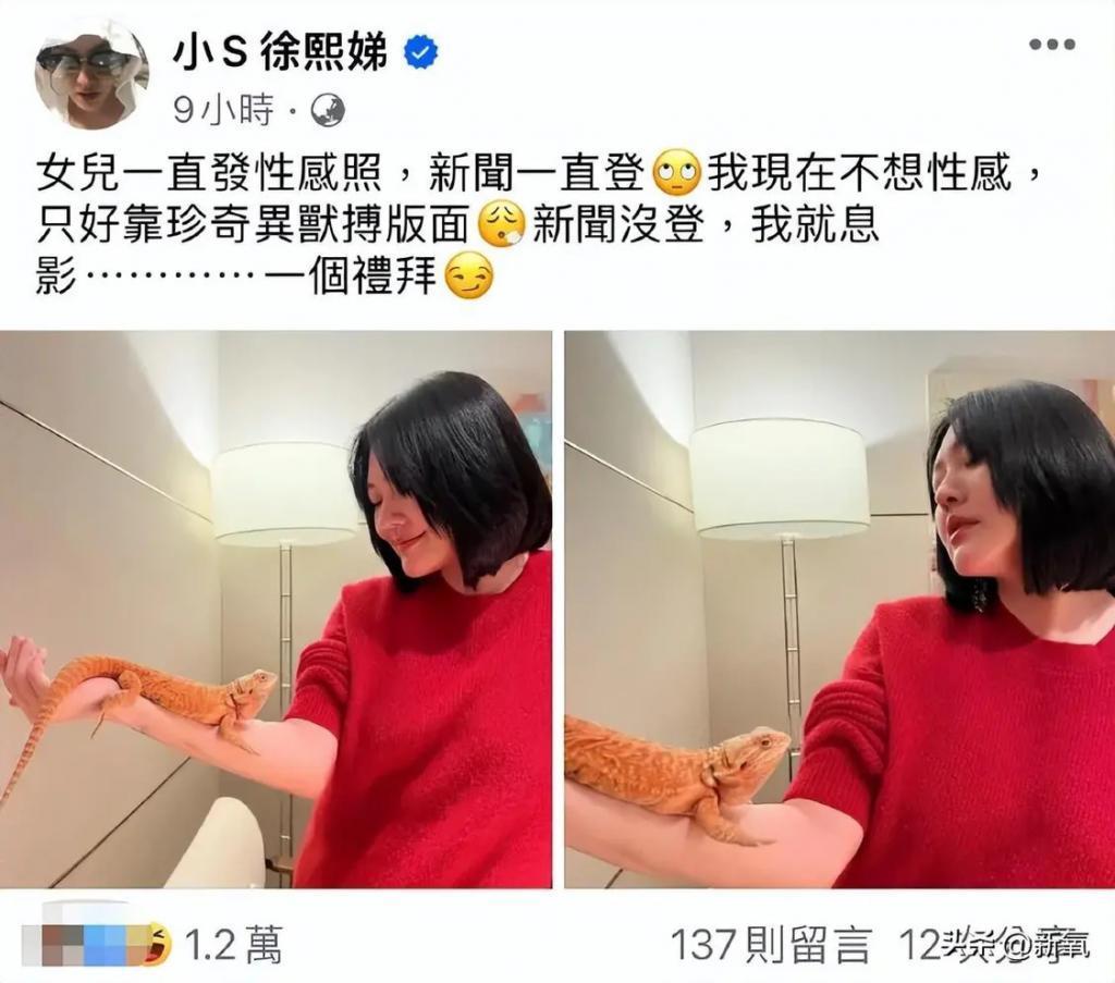 小S让两个未成年女儿搞擦边？她都这么缺钱了吗