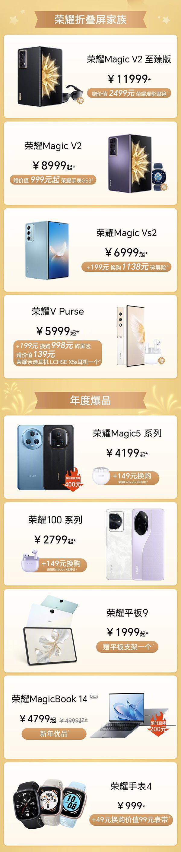 荣耀以温暖人心的科技力量陪伴消费者 “魔法”跨年