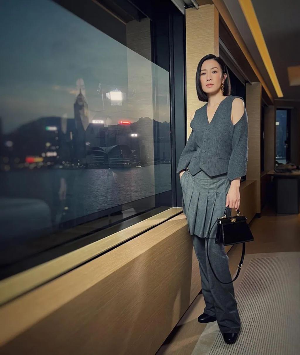 佘诗曼亲自揭秘港女不老传说，一天吃六顿，早晚一片面膜