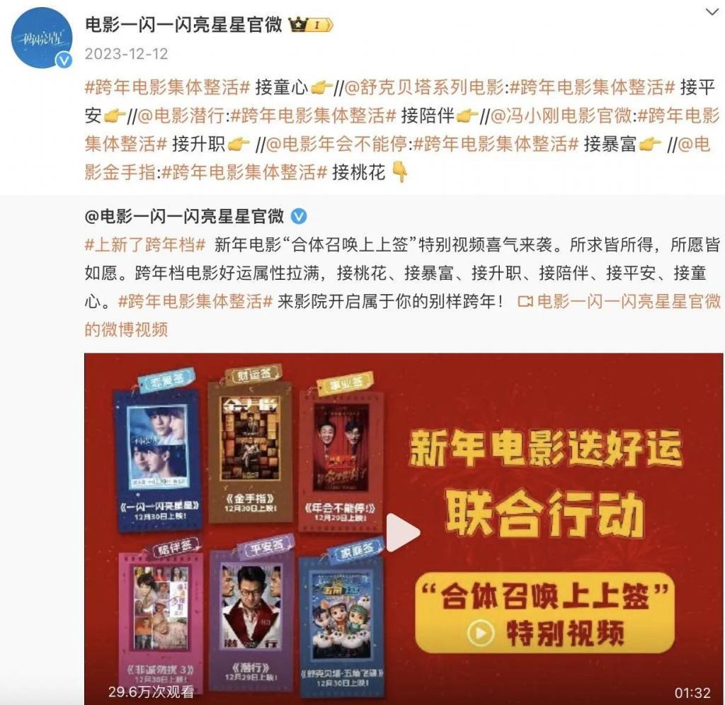“结盟”的元旦档,拿下15.33亿