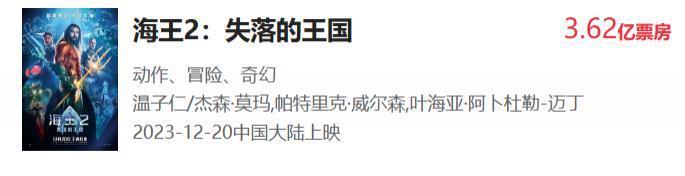 努力过后，《海王2》难逃扑街命