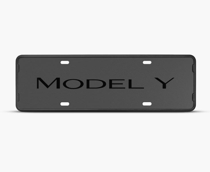 特斯拉中国官网上新：Model 3/Y牌照框129元、迎宾灯179元