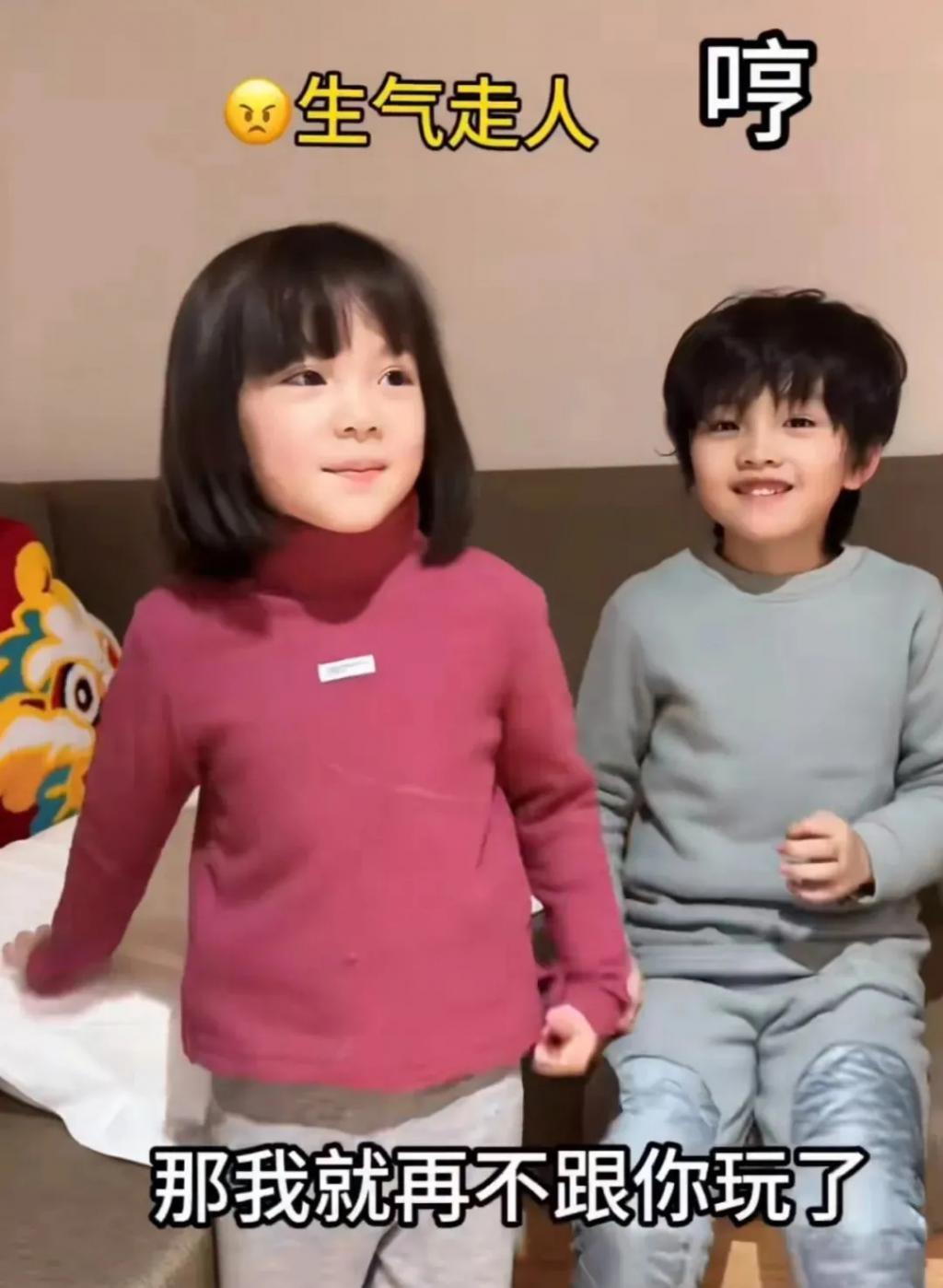 还记得被郭碧婷搂在怀里的沐言吗？演员爸爸给她当助理？