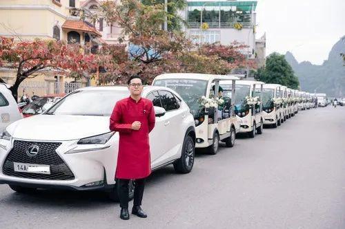 越南一超级婚礼：建1500平米婚庆场地，用每桌2800万越南盾的酒席招待宾客