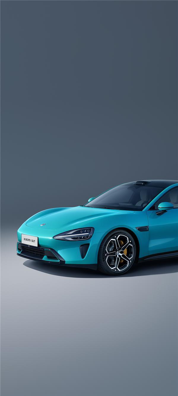 雷军放出首批小米汽车SU7实拍壁纸 高清无水印
