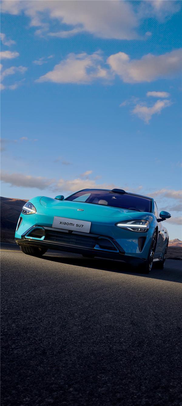 雷军放出首批小米汽车SU7实拍壁纸 高清无水印
