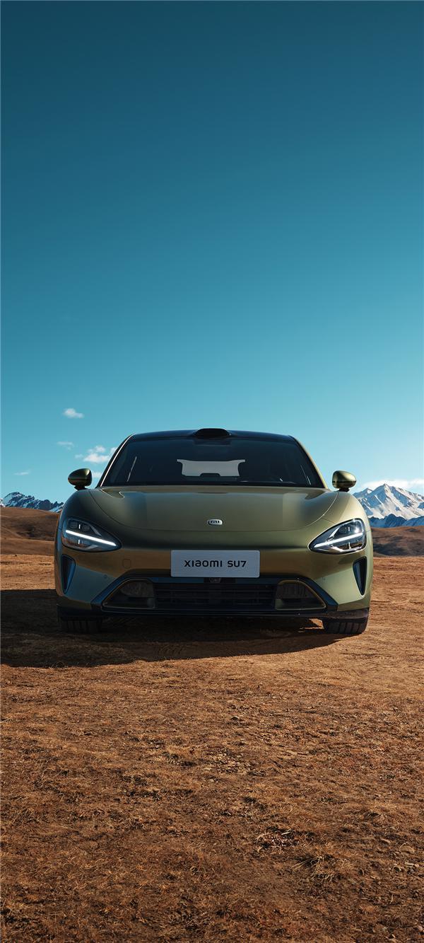 雷军放出首批小米汽车SU7实拍壁纸 高清无水印