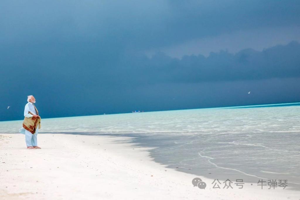 莫迪最近去了这个小岛