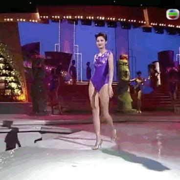 32年前内地“港姐”大赛，不露胸、屁股一样美：“当年审美正常！