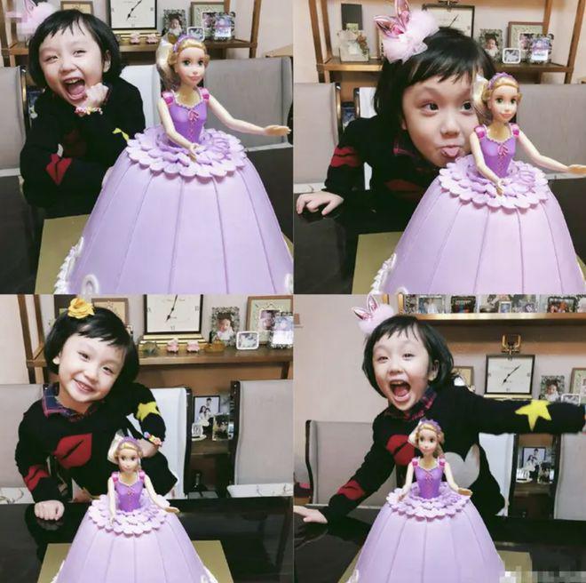 张丹峰和洪欣的10岁女儿好漂亮，小小年纪就继承了爸妈的高颜值