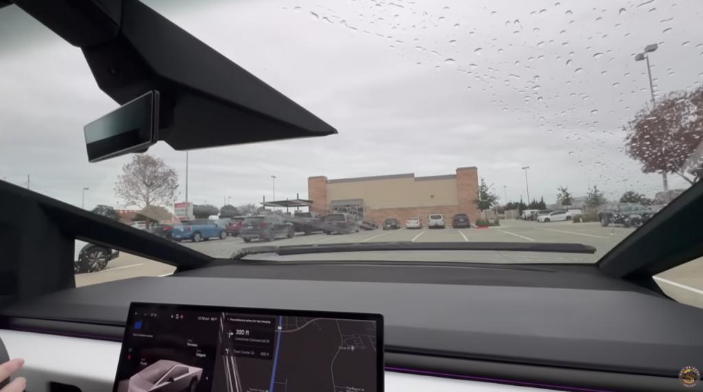 特斯拉Cybertruck电动皮卡雨刮器像“巨型湿面条”，功率高达1KW