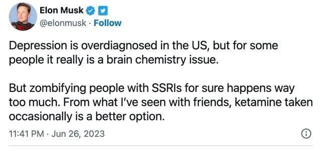 爆炸性报道：马斯克“磕药”导致反常行为，引发公司管理层担忧