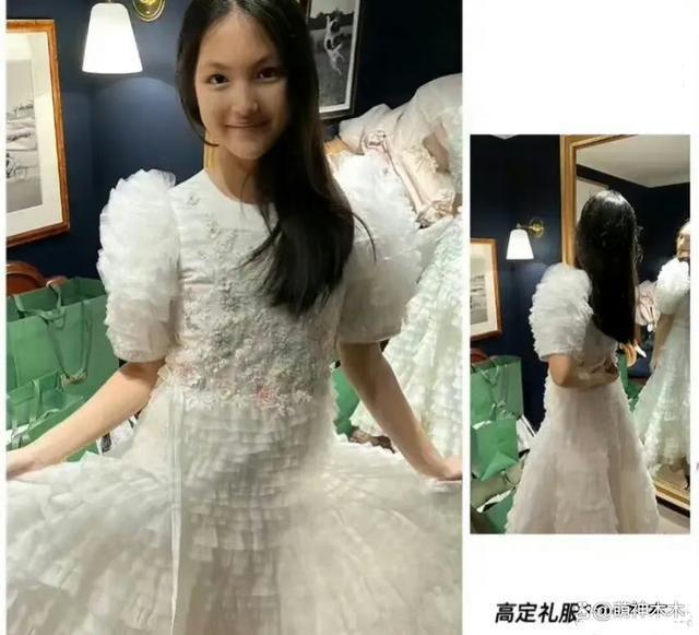 王诗龄拍写真尽显壕气！12万裙子换不停，发型显成熟