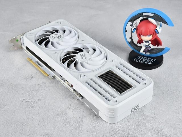影驰20周年RTX 4070显卡评测 纯白典雅 独特背插