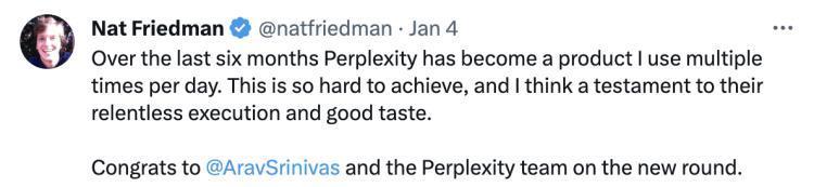 向贝索斯、英伟达等融了7000万美元，Perplexity奔着取代谷歌而去