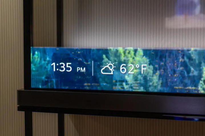 LG推出全球首款无线透明OLED电视Signature OLED T