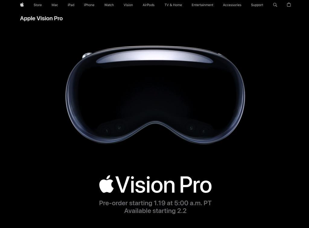 苹果Vision Pro上架准备开卖：支持多款游戏和3D电影