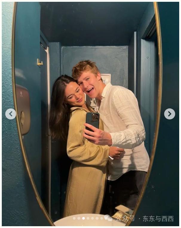 邓文迪与男友玩海，把肌肉男熬成大叔，自己越活越年轻