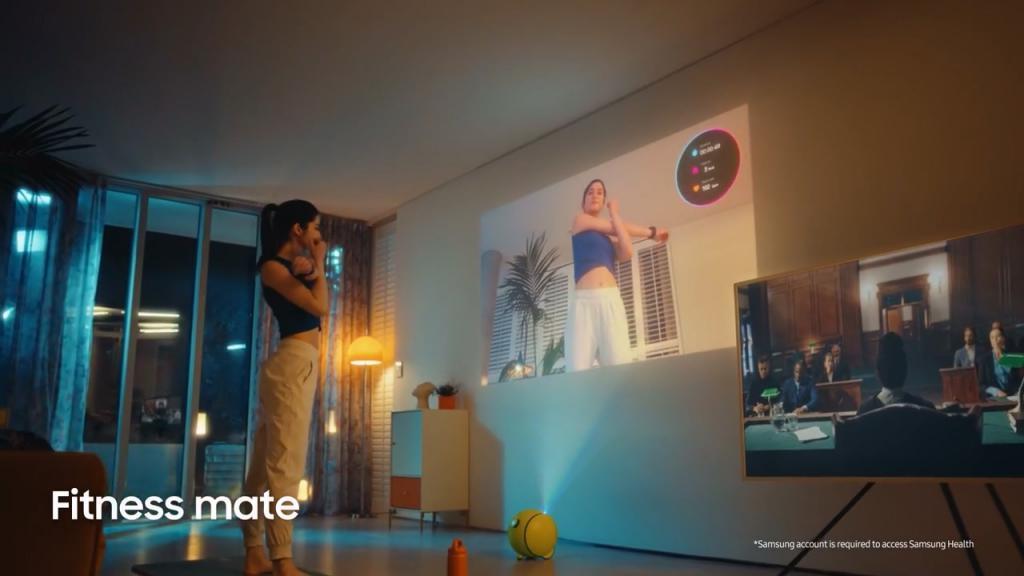 你的私人家庭伴侣，三星再次展示家用投影机器人 Ballie